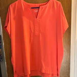 Van Heusen Vibrant Orange Blouse